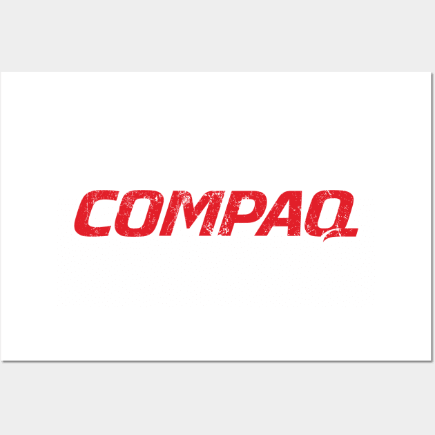 Compaq Wall Art by MindsparkCreative